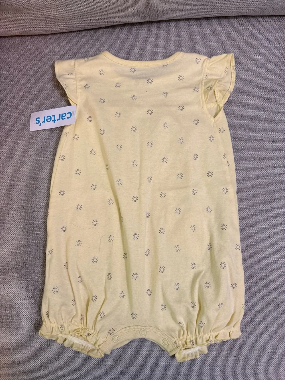 Carter's Pale Yellow Sun Pocket Baby Sleep Sack